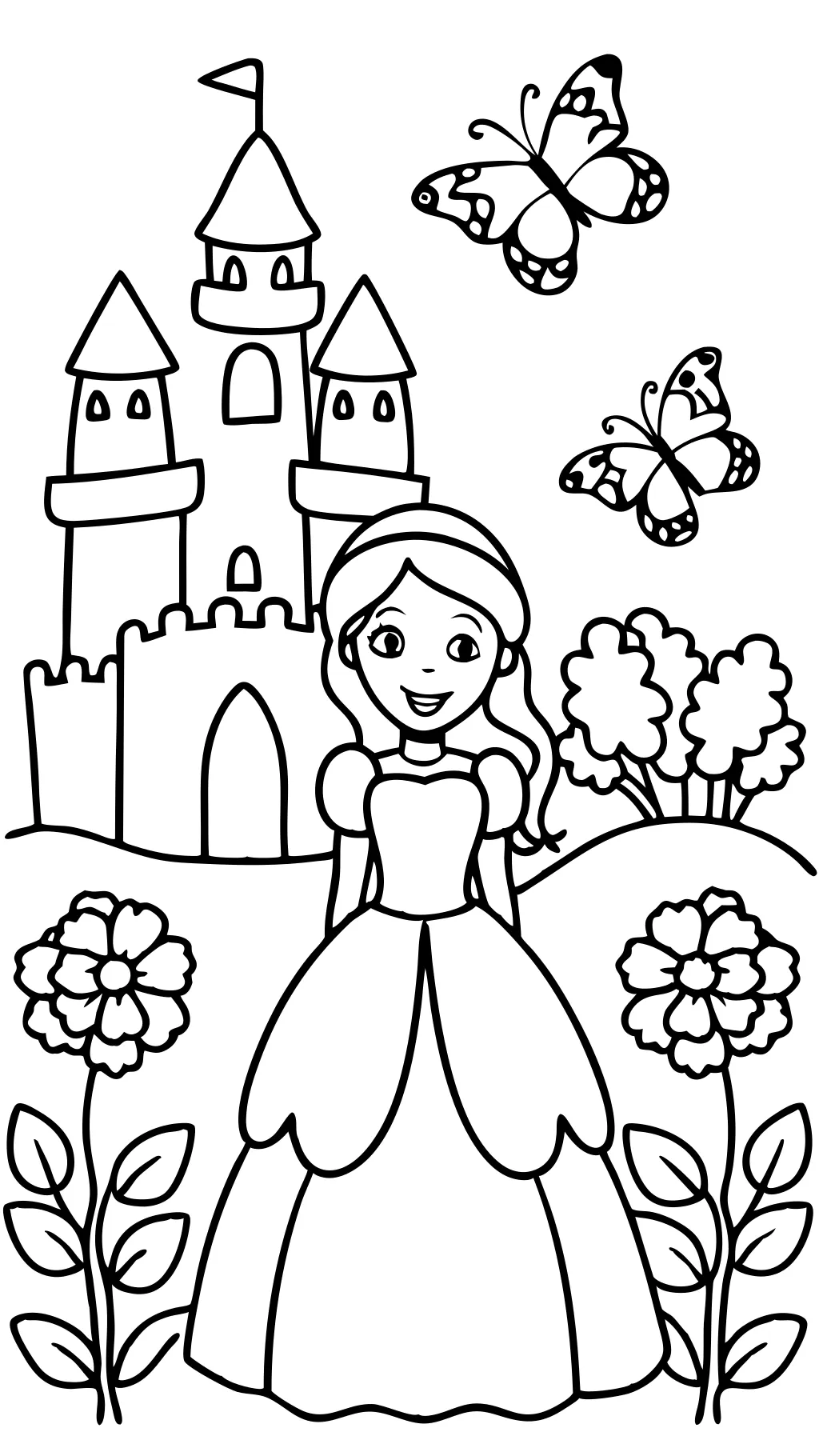 printable coloring pages princess disney